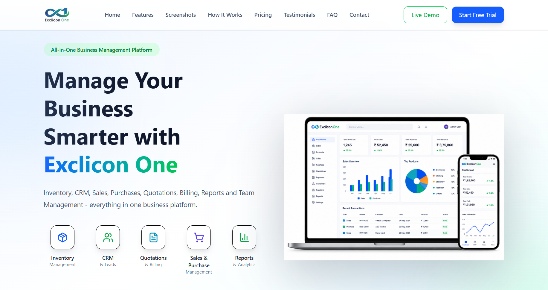 Multi-Company Inventory Dashboard Image